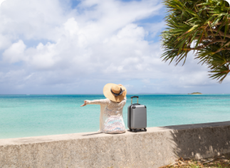 運転せずに街の景観も楽しみたい